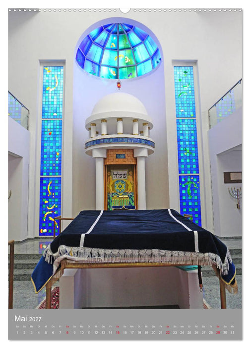 Bejt Knesset. Haus der Versammlung. Die Synagoge in Darmstadt (CALVENDO Wandkalender 2027)