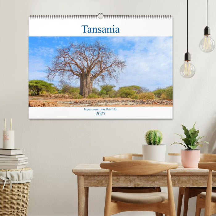 Tansania. Impressionen aus Ostafrika (CALVENDO Wandkalender 2027)