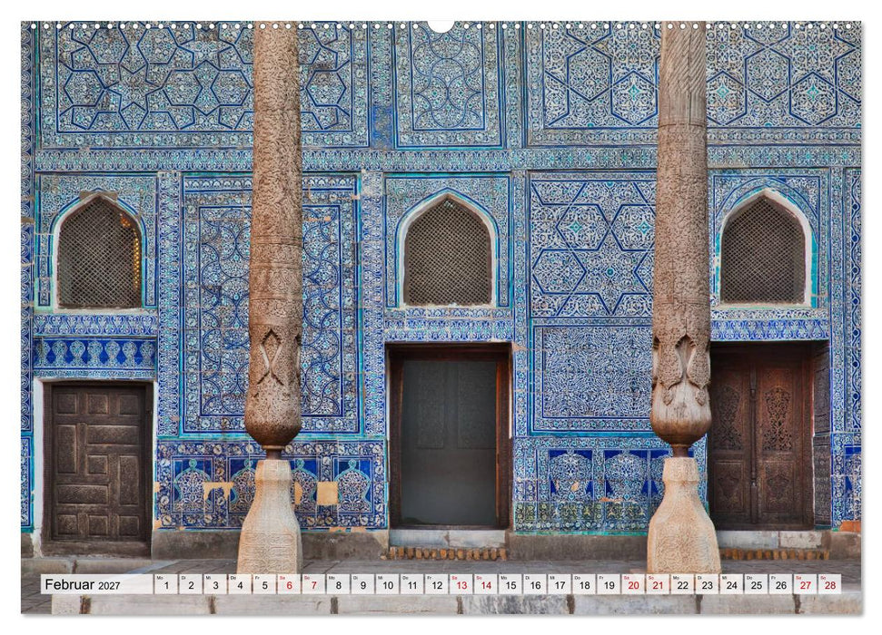 Usbekistan Mythos Seidenstraße hautnah (CALVENDO Wandkalender 2027)