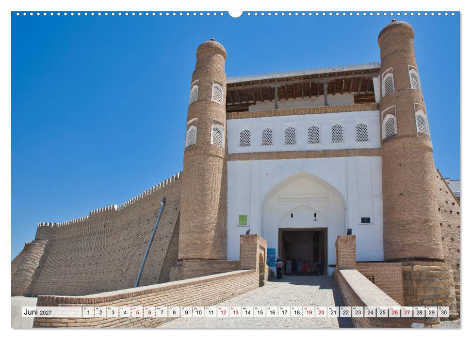 Usbekistan Mythos Seidenstraße hautnah (CALVENDO Wandkalender 2027)