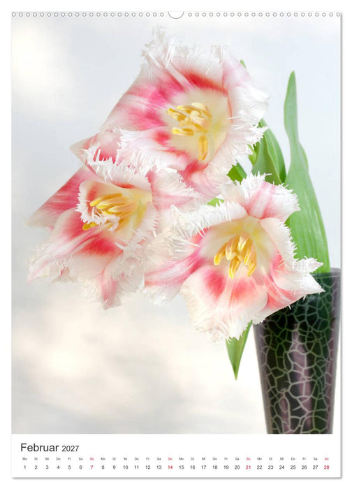 Verliebt in Blumen (CALVENDO Premium Wandkalender 2027)