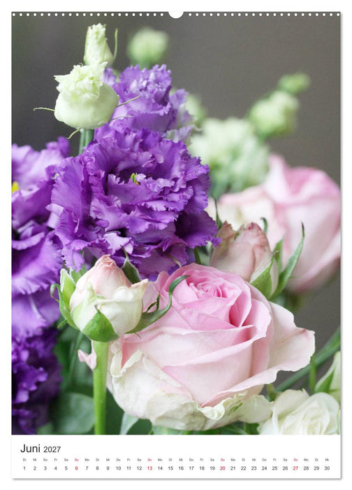 Verliebt in Blumen (CALVENDO Premium Wandkalender 2027)