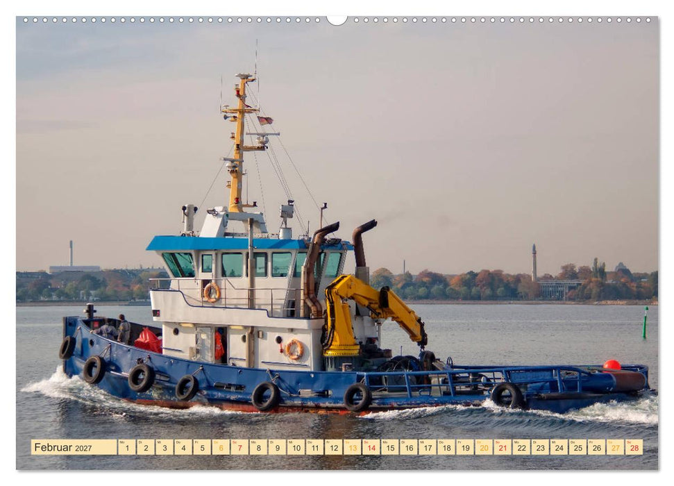 Schlepper - bärenstarke Arbeitstiere (CALVENDO Wandkalender 2027)
