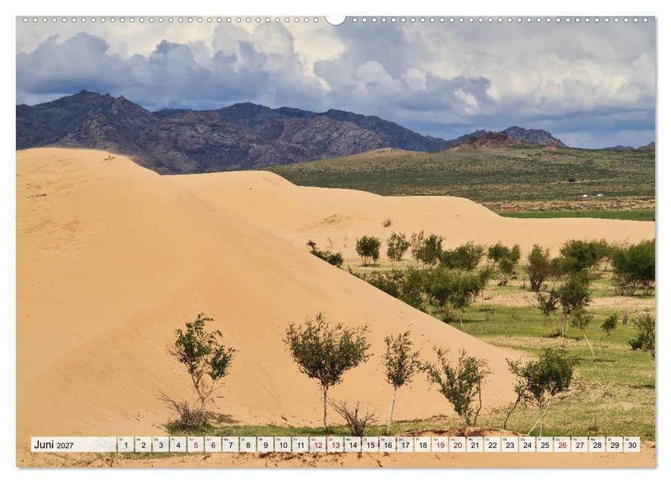 Mongolei Endlose Weite (CALVENDO Wandkalender 2027)