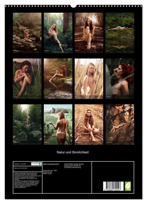 Natur und Sinnlichkeit (CALVENDO Premium Wandkalender 2027)