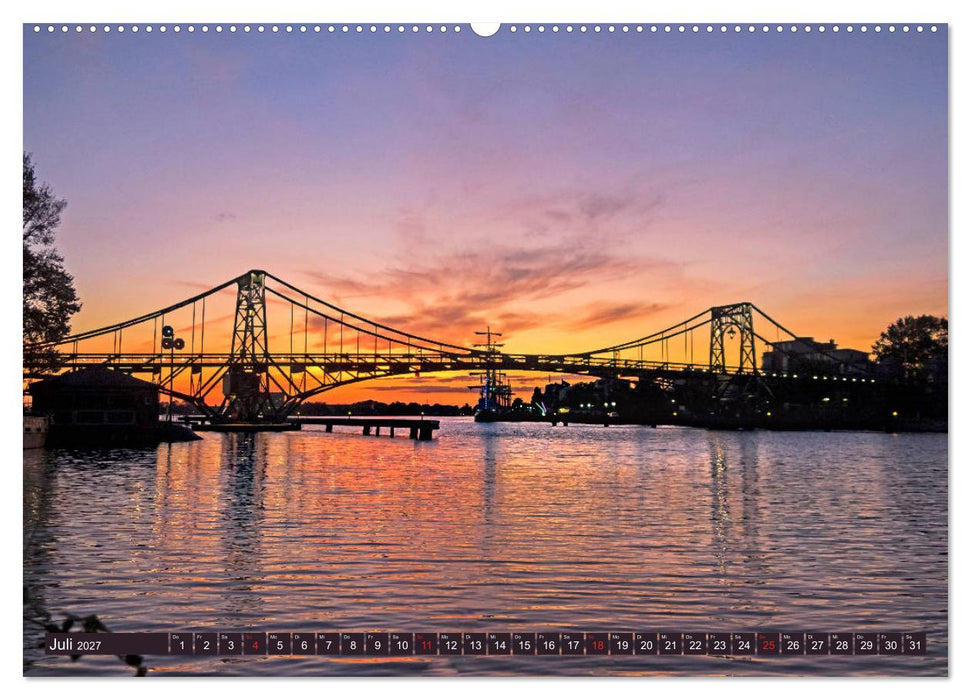 Wilhelmshaven, maritime Bilderreise (CALVENDO Premium Wandkalender 2027)