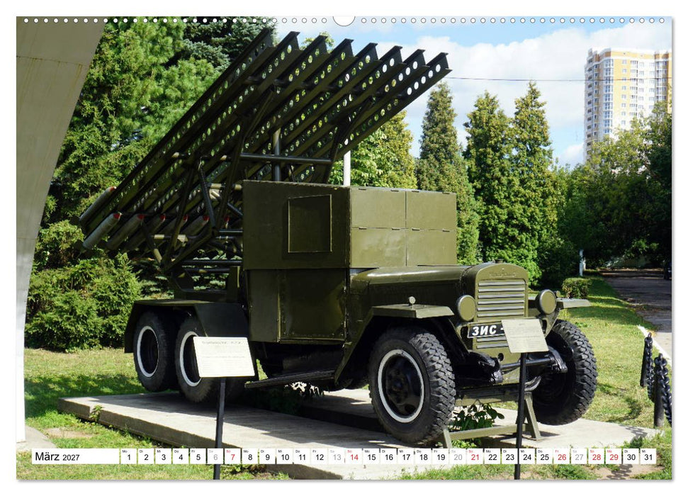 Stalinorgel und T-34 - Sowjetische Militärhistorie (CALVENDO Wandkalender 2027)