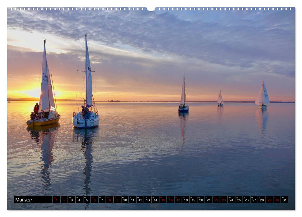 Das Meer bei Steinhude (CALVENDO Wandkalender 2027)