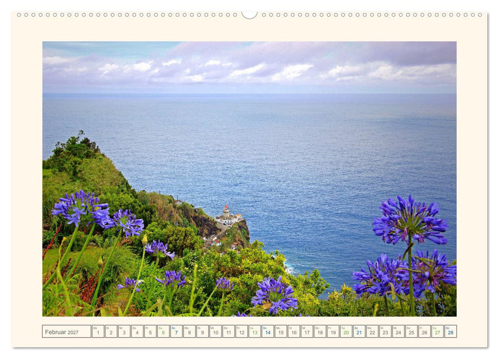 Archipel der Azoren im Nordatlantik (CALVENDO Premium Wandkalender 2027)