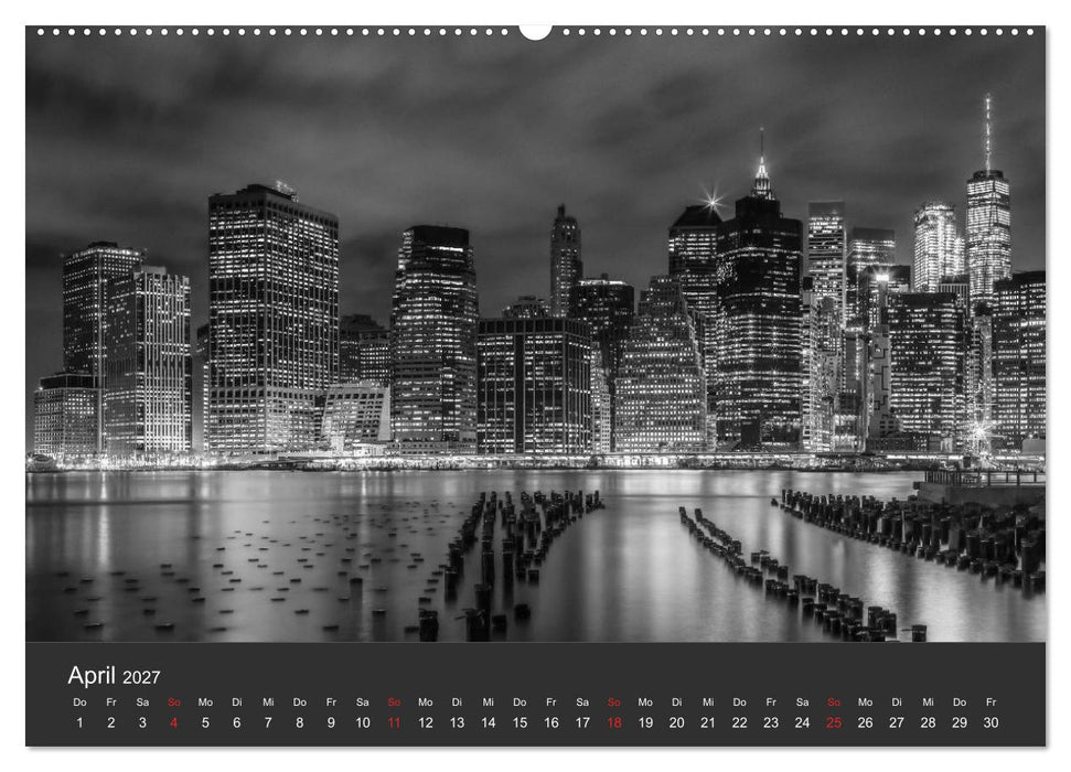 URBANE FOTOGRAFIE Zwölf klassische Impressionen (CALVENDO Premium Wandkalender 2027)