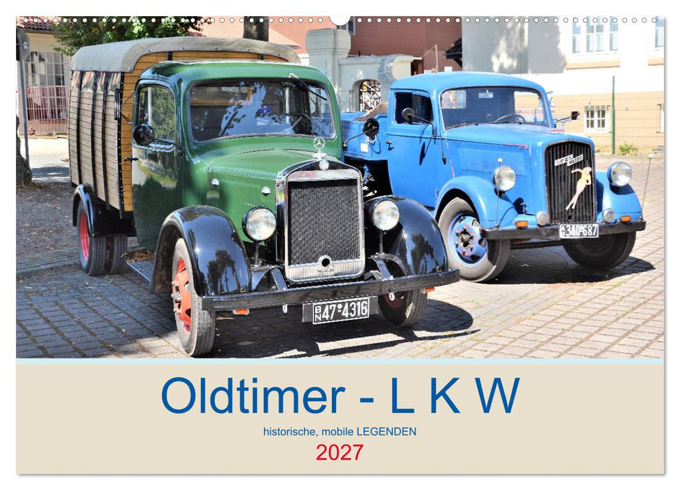 Oldtimer - L K W (CALVENDO Wandkalender 2027)