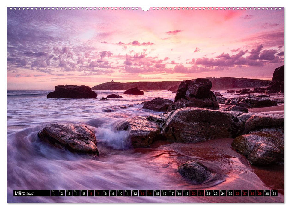 Normandie und Bretagne: Zwischen Leuchttürmen und felsigen Küsten (CALVENDO Wandkalender 2027)