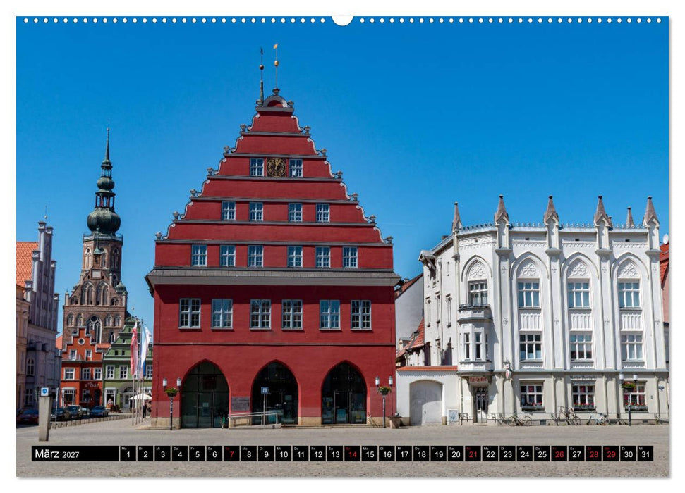 Greifswald, Bilder einer Stadt (CALVENDO Premium Wandkalender 2027)