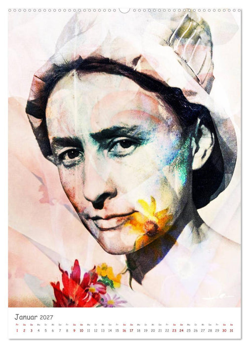 Die FARBEN der Frauen II (CALVENDO Wandkalender 2027)