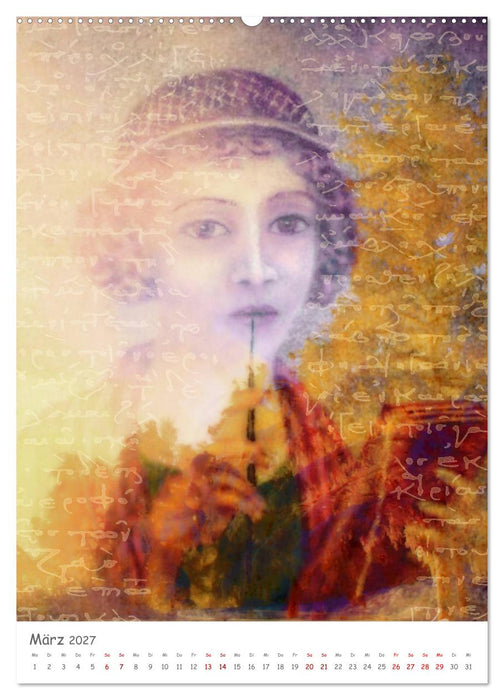 Die FARBEN der Frauen II (CALVENDO Wandkalender 2027)