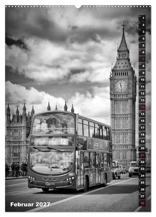 STADTBILDER Monochrome Momente (CALVENDO Wandkalender 2027)