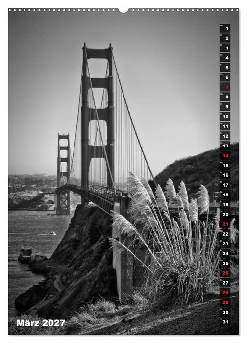 STADTBILDER Monochrome Momente (CALVENDO Wandkalender 2027)
