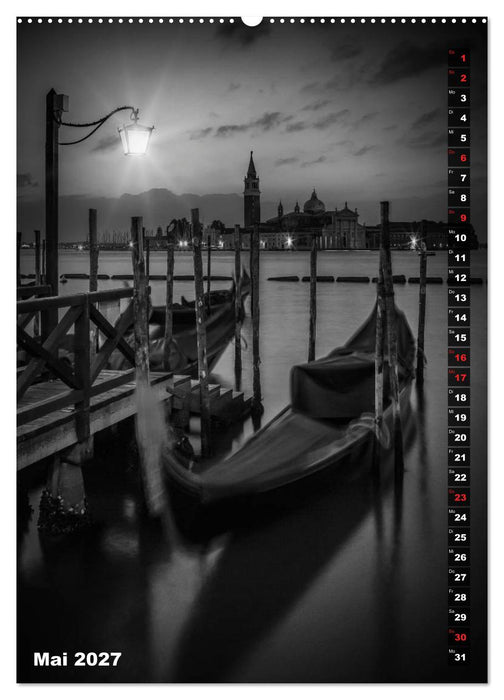 STADTBILDER Monochrome Momente (CALVENDO Wandkalender 2027)