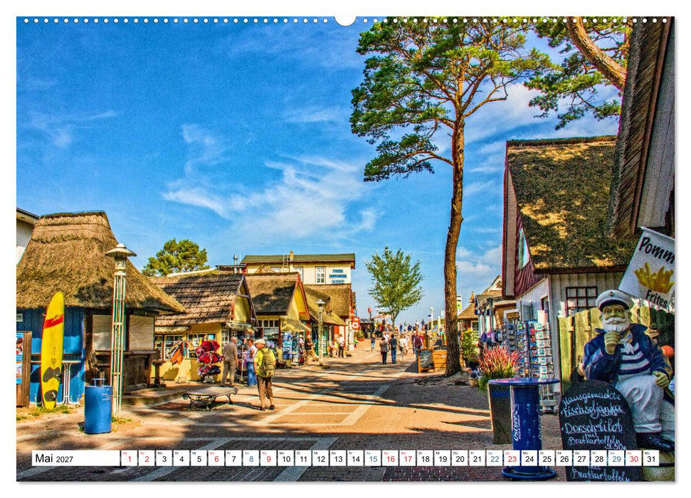 Prerow auf dem Darß - Sehnsuchtsort an der Ostsee (CALVENDO Premium Wandkalender 2027)