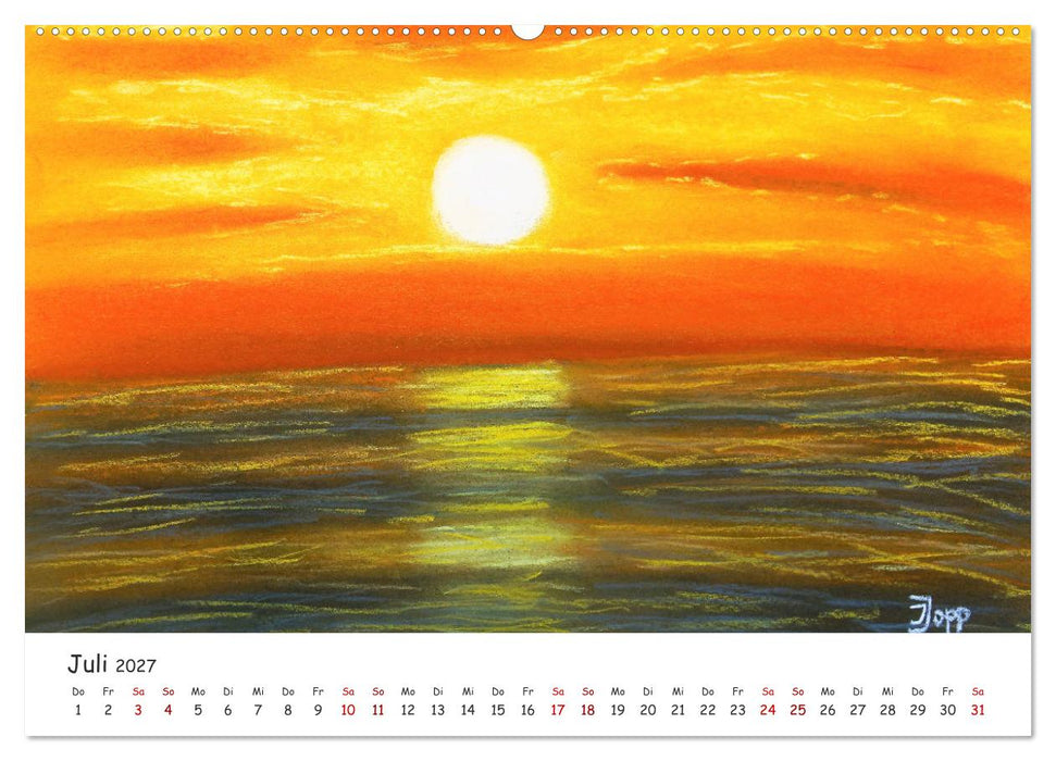 Urlaubsstimmung für das ganze Jahr (CALVENDO Premium Wandkalender 2027)