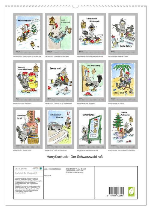 HarryKuckuck - Der Schwarzwald ruft (CALVENDO Premium Wandkalender 2027)