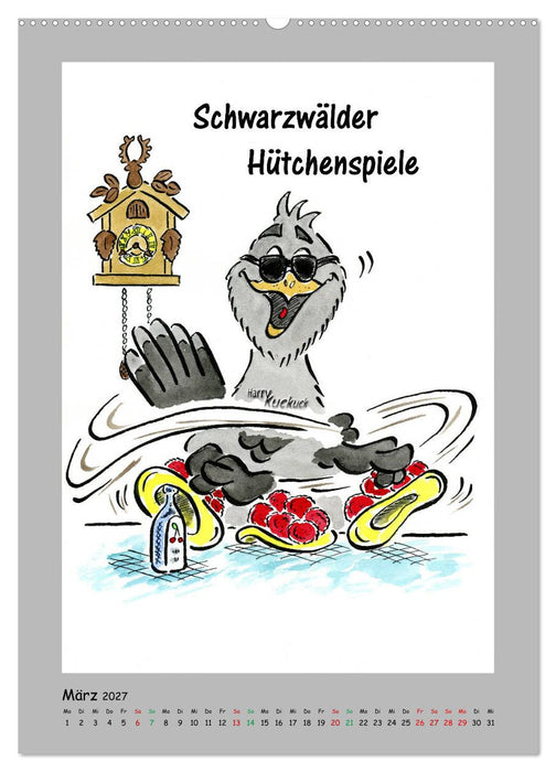 HarryKuckuck - Der Schwarzwald ruft (CALVENDO Premium Wandkalender 2027)