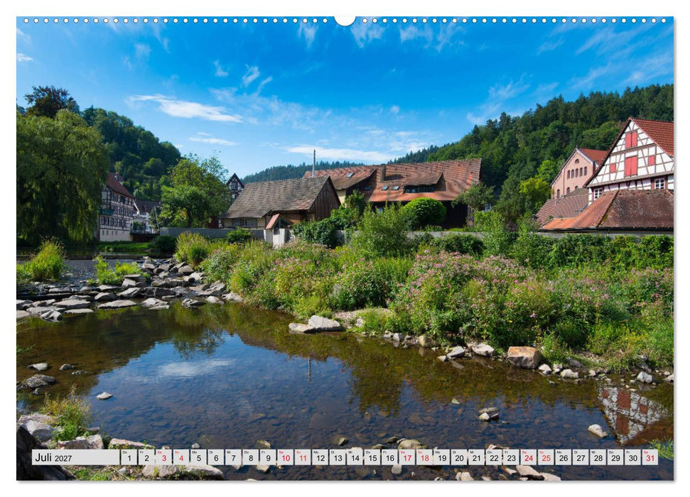Zauberhaftes Kinzigtal (CALVENDO Premium Wandkalender 2027)
