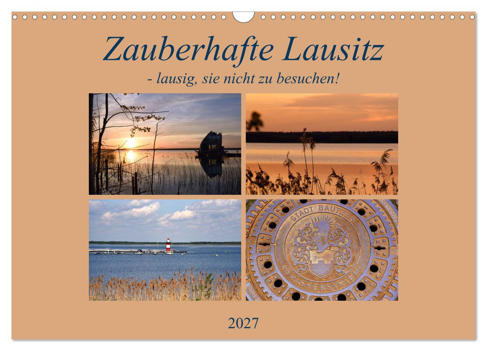 Zauberhafte Lausitz (CALVENDO Wandkalender 2027)