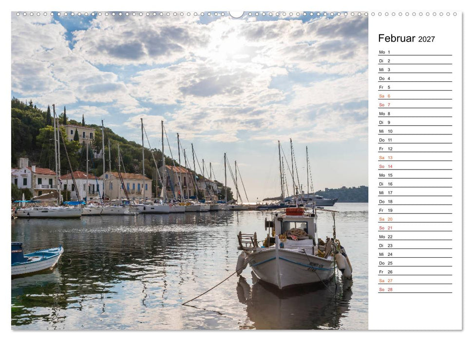 Griechische Inseln im Ionischen Meer (CALVENDO Wandkalender 2027)