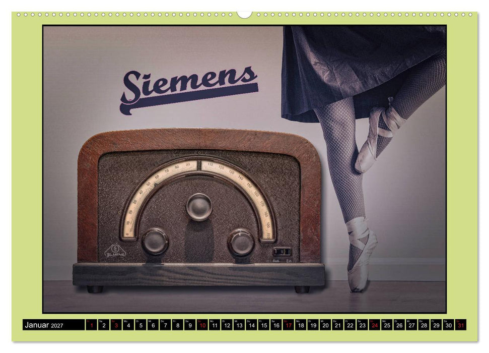 RADIO LEGENDEN (CALVENDO Wandkalender 2027)