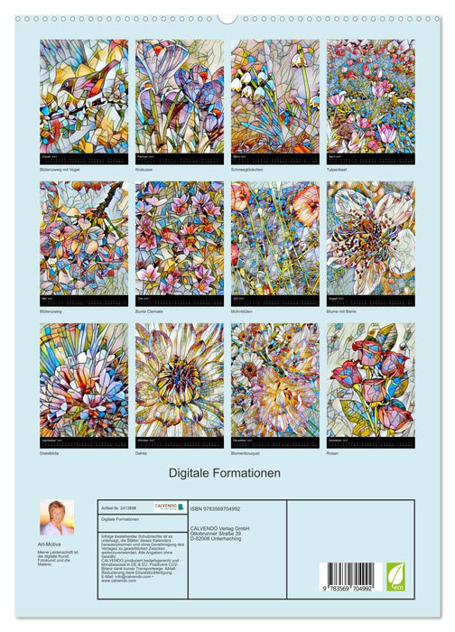 Digitale Formationen (CALVENDO Premium Wandkalender 2027)