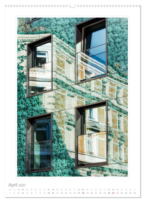Spiegelungen in der Architektur (CALVENDO Wandkalender 2027)