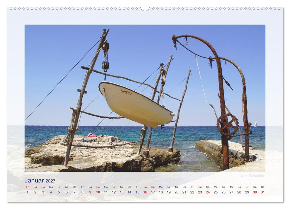 Schönes Istrien 2027 (CALVENDO Wandkalender 2027)