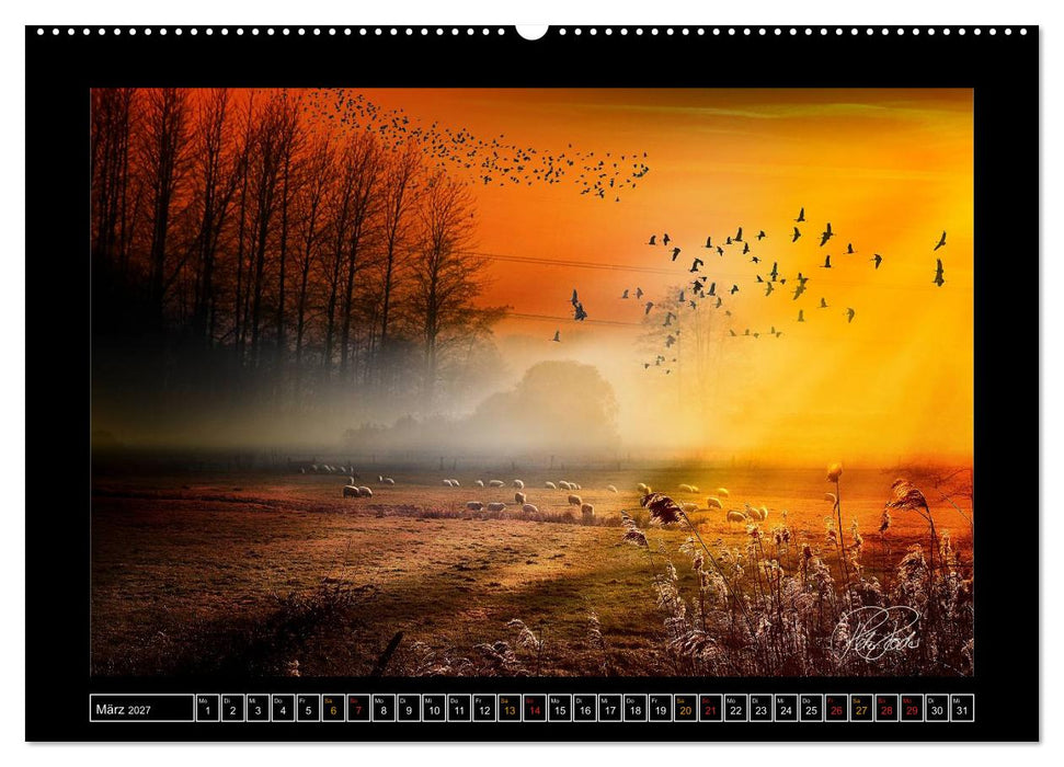 Zwischenwelten, Zeiten zwischen Tag und Nacht (CALVENDO Premium Wandkalender 2027)
