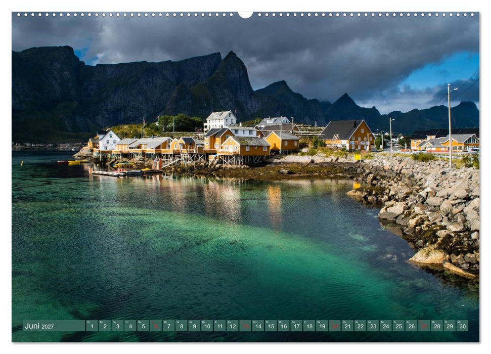 Wandern - In Norwegen und Schweden (CALVENDO Premium Wandkalender 2027)