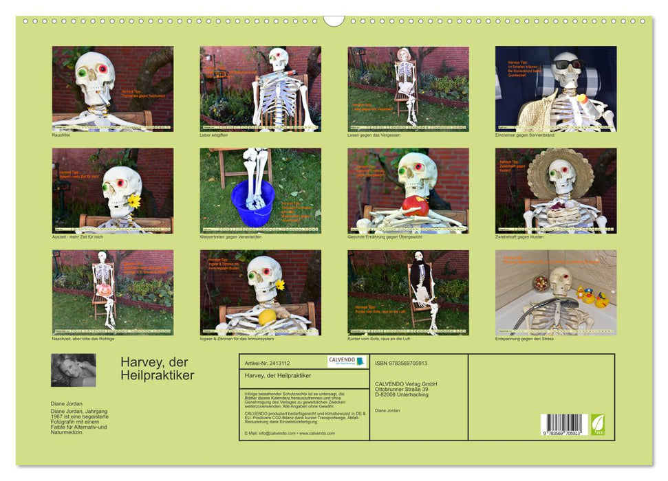Harvey, der Heilpraktiker (CALVENDO Wandkalender 2027)