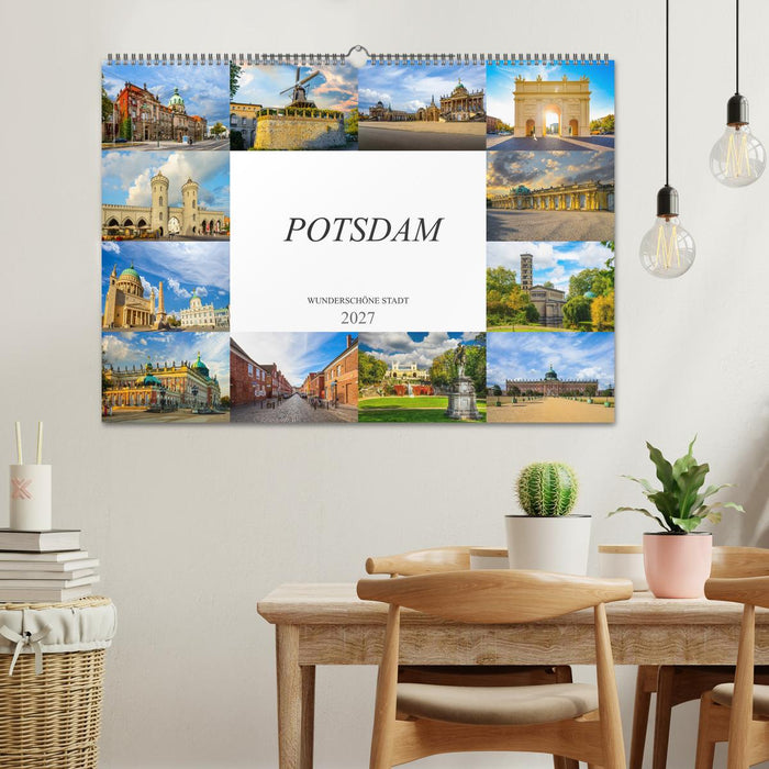 Potsdam Wunderschöne Stadt (CALVENDO Wandkalender 2027)
