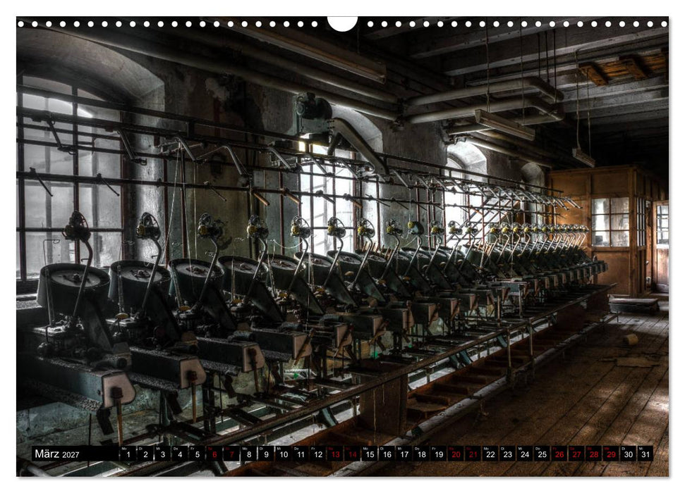 Vergessene Industriedenkmäler (CALVENDO Wandkalender 2027)
