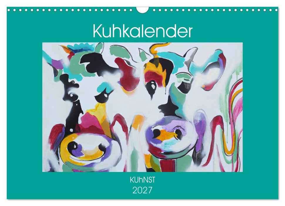 Kuhkalender (CALVENDO Wandkalender 2027)