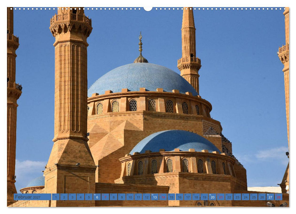 Beirut - auferstanden aus Ruinen (CALVENDO Premium Wandkalender 2027)
