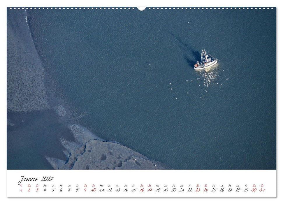 Naturpark Wattenmeer und Helgoland (CALVENDO Wandkalender 2027)