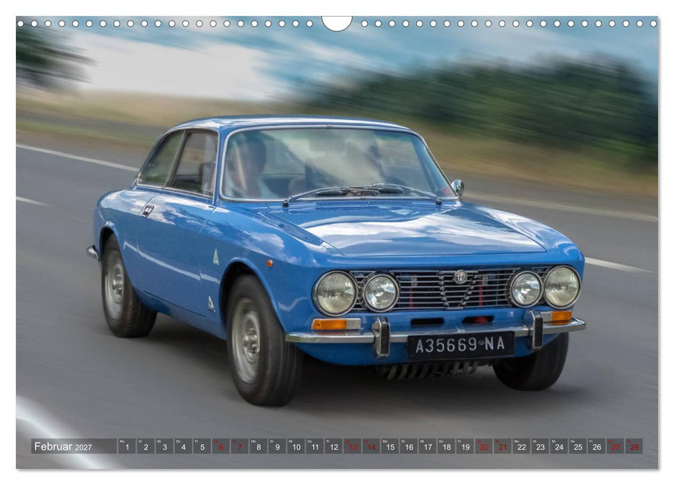 on the road Classic Coupés (CALVENDO Wandkalender 2027)