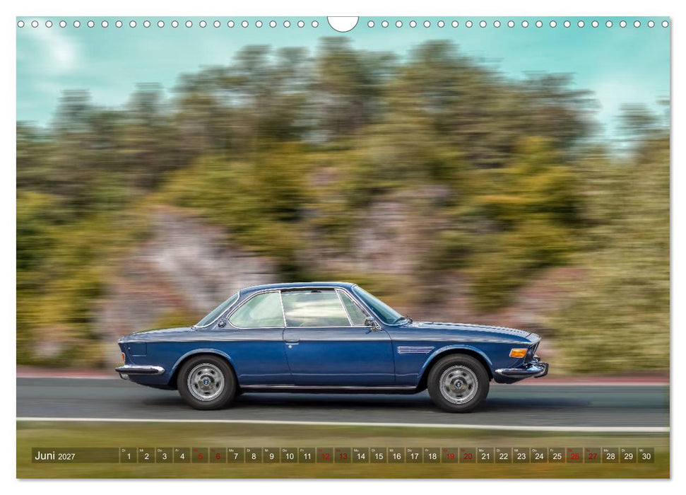 on the road Classic Coupés (CALVENDO Wandkalender 2027)