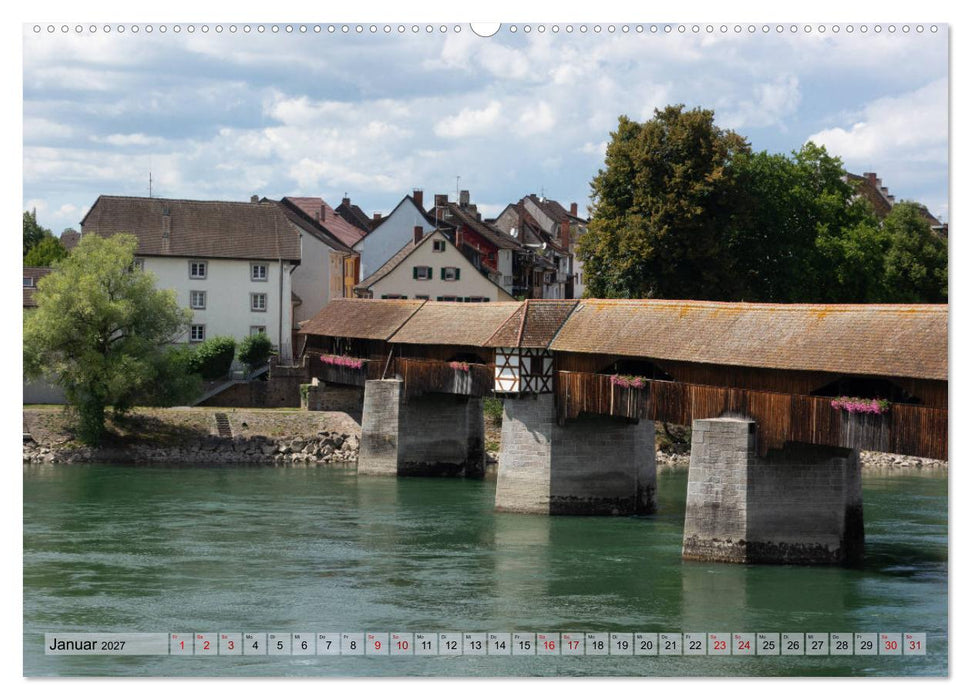 Bad Säckingen - Die Perle am Hochrhein (CALVENDO Wandkalender 2027)