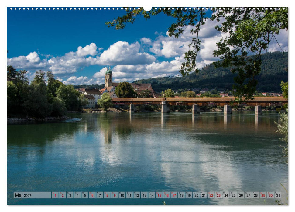 Bad Säckingen - Die Perle am Hochrhein (CALVENDO Wandkalender 2027)