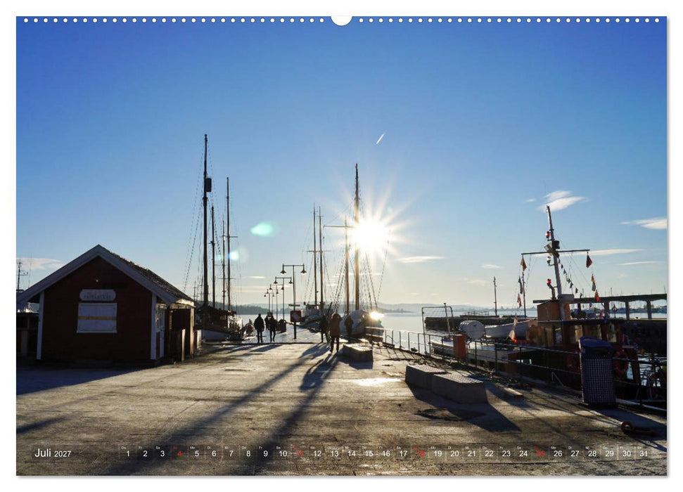 Oslo - Norwegen (CALVENDO Premium Wandkalender 2027)