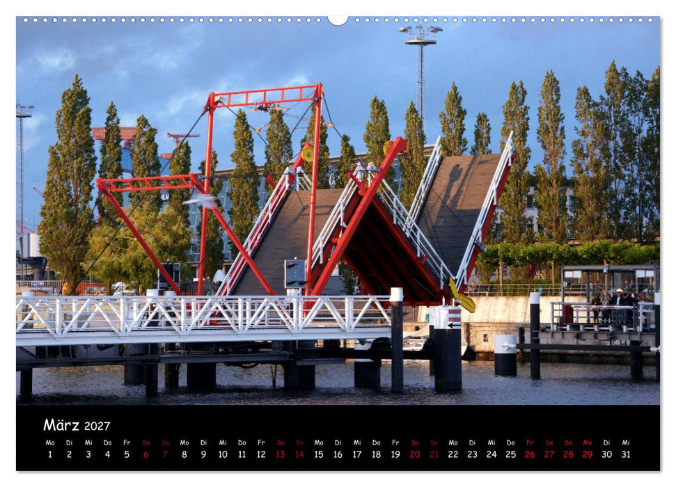 Kiel - Stadt an der Förde (CALVENDO Wandkalender 2027)