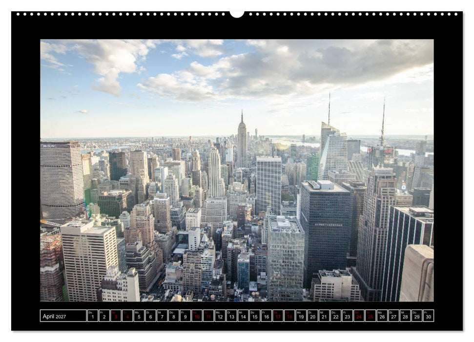 New York (CALVENDO Premium Wandkalender 2027)
