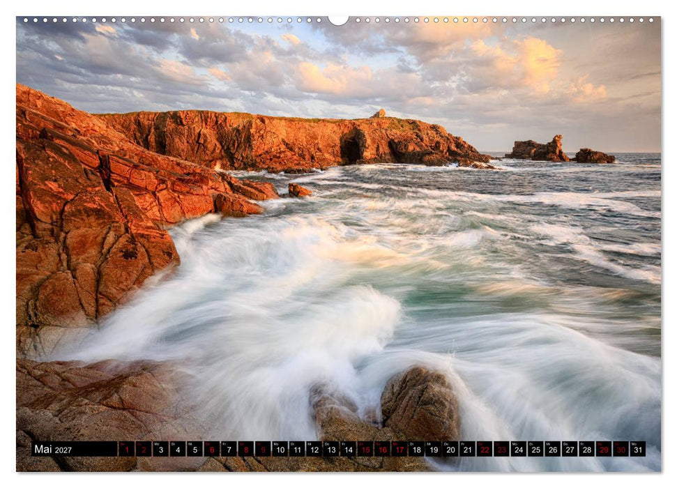 Normandie und Bretagne: Zwischen Leuchttürmen und felsigen Küsten (CALVENDO Premium Wandkalender 2027)