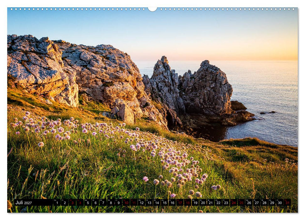 Normandie und Bretagne: Zwischen Leuchttürmen und felsigen Küsten (CALVENDO Premium Wandkalender 2027)